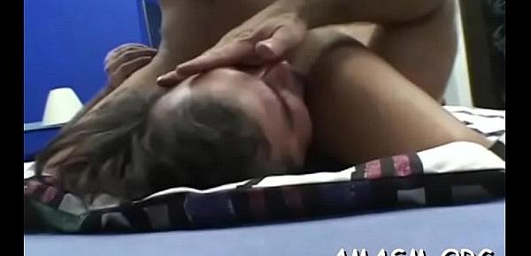  Corpulent female smothering porn act on home camera